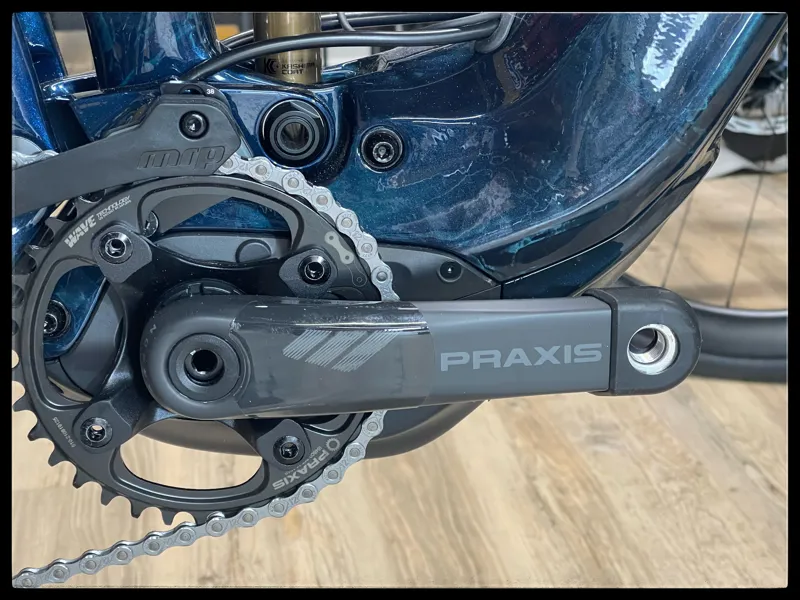 2022 Giant Trance X Advanced E+ 0 25km/h Men's MTB in Medium Metallic Navy-7